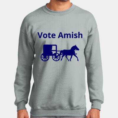 Printed - Tall Essential Fleece Crewneck Sweatshirt Thumbnail