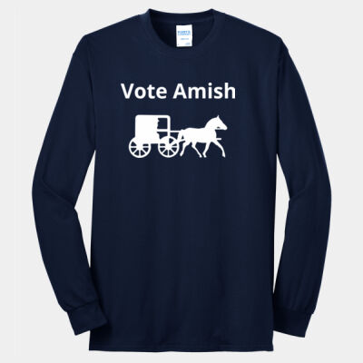 Printed - Long Sleeve Core Blend Tee Thumbnail