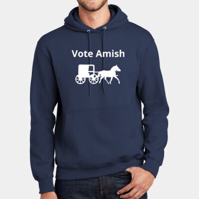 Printed  - Tall Essential Fleece Pullover Hooded Sweatshirt Thumbnail