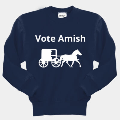 Printed  - Youth Core Fleece Crewneck Sweatshirt Thumbnail