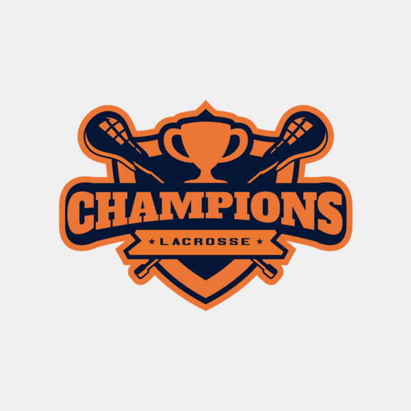 Champions Lacrosse Logo Template Thumbnail
