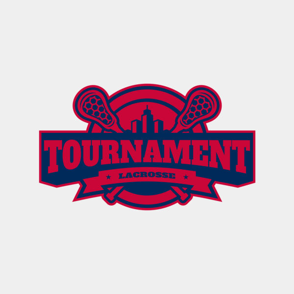 Tournament Lacrosse Logo Template Thumbnail