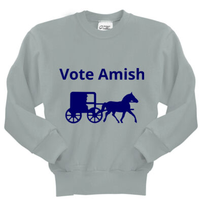 Printed - Youth Core Fleece Crewneck Sweatshirt Thumbnail