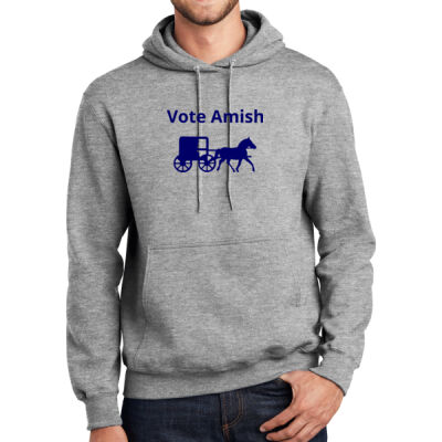 Printed - Essential Fleece Pullover Hooded Sweatshirt Thumbnail