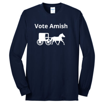 Printed - Long Sleeve Core Blend Tee Thumbnail