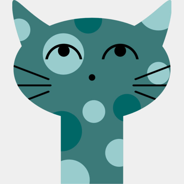 Colorful Polka Dot Cat 1 Thumbnail