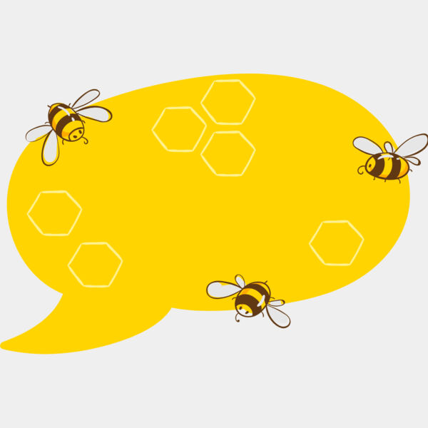 Bee Speech Bubble 1 Thumbnail