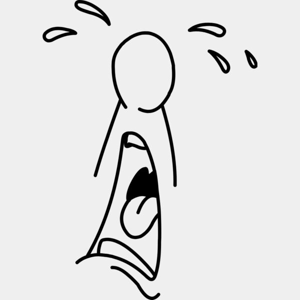 Cartoon Sad Crying Face 1 Thumbnail