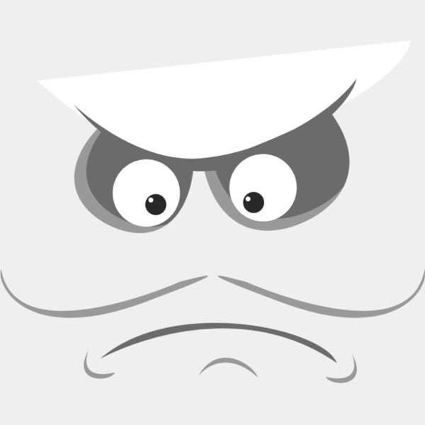 Moustache Angry Face 1 Thumbnail