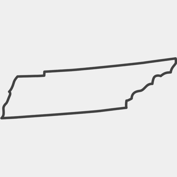 Tennessee Map Outline 1 Thumbnail