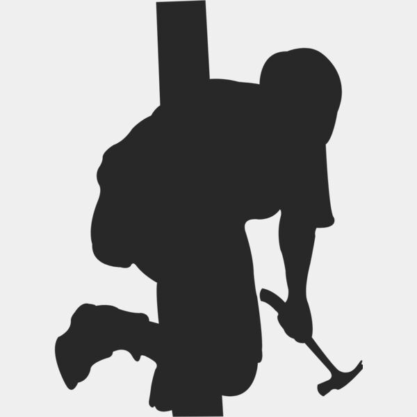 Construction Worker Silhouette 7 Thumbnail