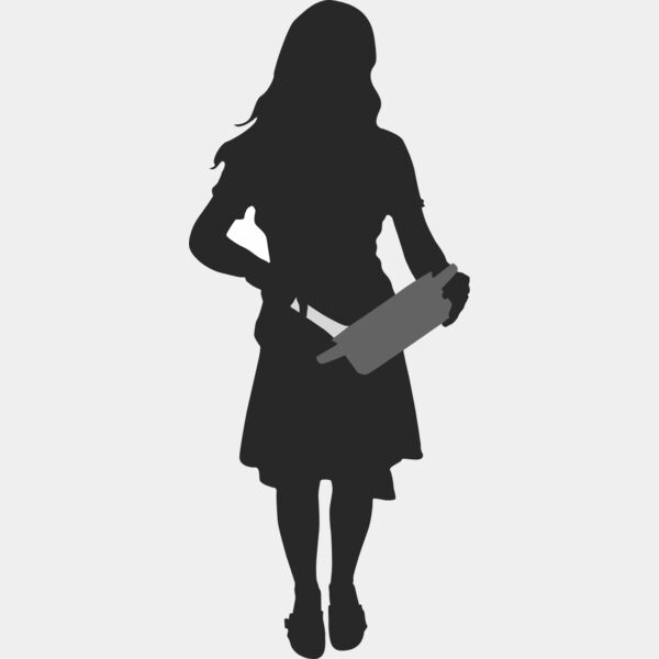 Housekeeper Cooking Silhouette 3 Thumbnail