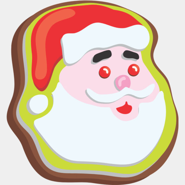 Christmas Santa Claus Cookie 1 Thumbnail