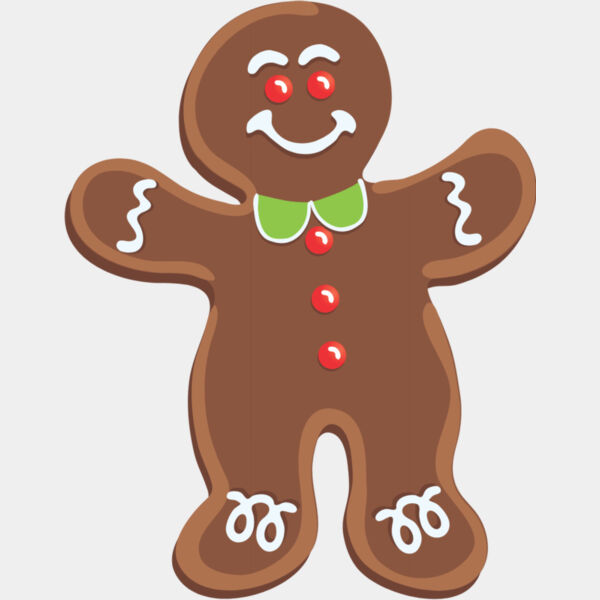 Christmas Gingerbread Man Cookie 1 Thumbnail