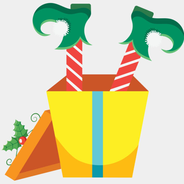 Christmas Elf Present Gift 1 Thumbnail