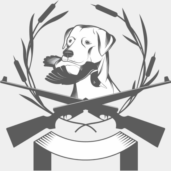 Hunting Dog Duck Gun Emblem 1 Thumbnail