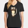 Ladies Core Cotton V-Neck Tee Thumbnail