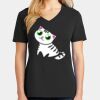 Ladies Core Cotton V-Neck Tee Thumbnail