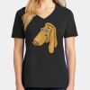 Ladies Core Cotton V-Neck Tee Thumbnail