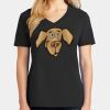 Ladies Core Cotton V-Neck Tee Thumbnail