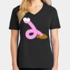Ladies Core Cotton V-Neck Tee Thumbnail