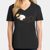 Ladies Core Cotton V-Neck Tee Thumbnail