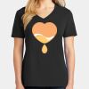 Ladies Core Cotton V-Neck Tee Thumbnail