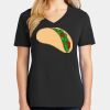 Ladies Core Cotton V-Neck Tee Thumbnail