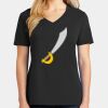 Ladies Core Cotton V-Neck Tee Thumbnail