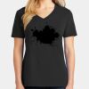 Ladies Core Cotton V-Neck Tee Thumbnail